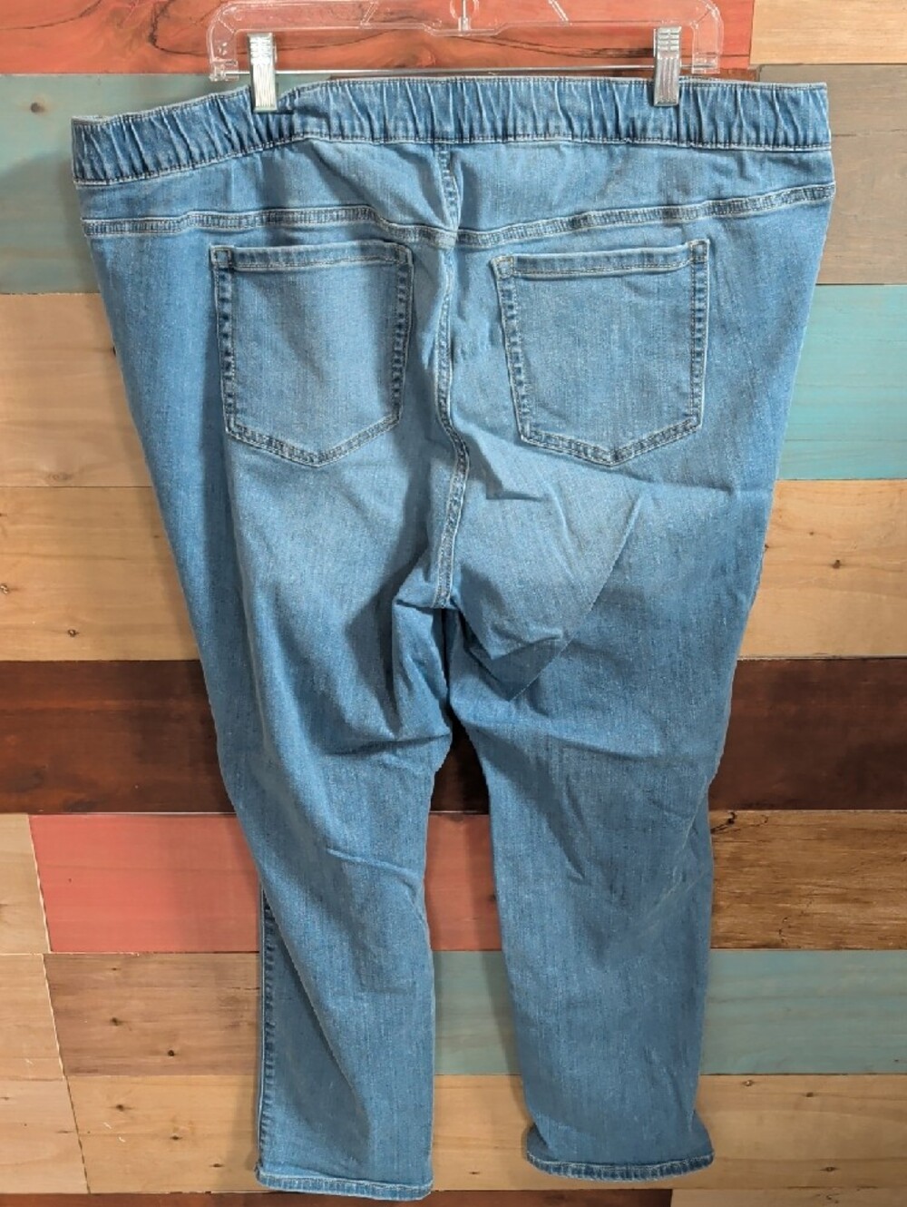 torrid Light Blue Straight Leg Jeans - Picture 3 of 3